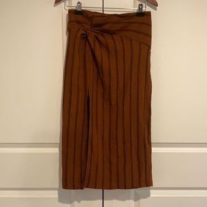 H&M midi skirt with front slit